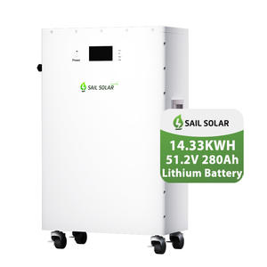 280ah 프리즘 리튬 이온 배터리 15kwh 바닥 장착 Lifepo4 배터리 모바일 51.2v 가정 에너지 저장 시스템 - Product Image 2