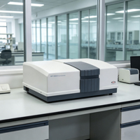 Spectrophotomètre UV/Vis, capteur photomultiplicateur, instrument de laboratoire haute sensibilité