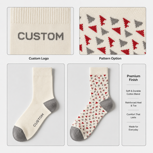 Custom Men's Sports Basketball Socks <b>Half</b> Terry Cushion Breathable Sweat Absorption Shock Proof High Quality Cotton Crew - Product Image 5