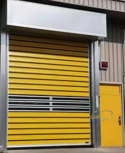 Andexin Volet roulant automatique double couche à grande vitesse Porte de garage Porte à empilage étanche sans soudure - Product Image 5