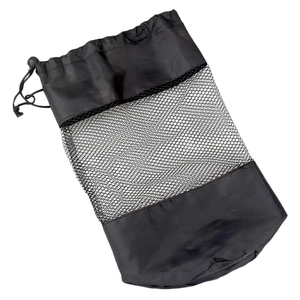 Sac de rangement réutilisable en filet de polyester pour courses, plage et golf, avec cordon de serrage, personnalisable avec logo - Product Image 3