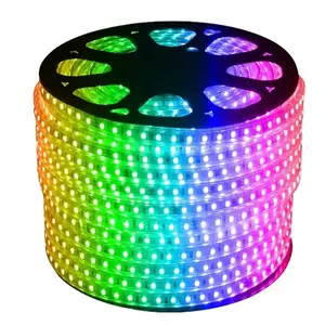 شريط بكسل ليد DC5V 5m WS2812B WS2812 30/60leds/m قابل للبرمجة بشكل فردي ضوء ذكي RGB