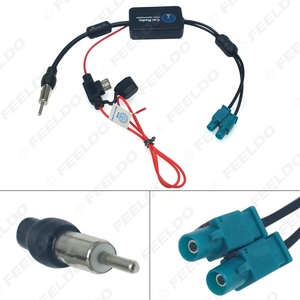 <span class=keywords><strong>Amplificateur</strong></span> de signal d'<span class=keywords><strong>antenne</strong></span> radio FM/AM 12V pour voiture, pour Audi <span class=keywords><strong>Volkswagen</strong></span>, connecteur FAKRA II - Product Image 2