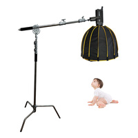 Offre Spéciale 24 pouces Quick-Setup Quick-Folding Aputure Light Dome Softbox Bowens Mount avec tissu diffuseur et grille en nid d'abeille