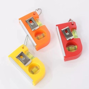 Niveaux à bulle miniatures industriels en plastique, précision 0,5 mm, portables, avec 2 bulles et clip - Product Image 6