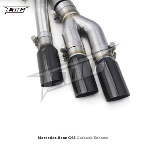 ท่อไอเสียกีฬาสำหรับ Mercedes-Benz W464 G63 4.0T <span class=keywords><strong>2019</strong></span>-2023 SS304พร้อมรีโมทคอนโทรล - Product Image 6