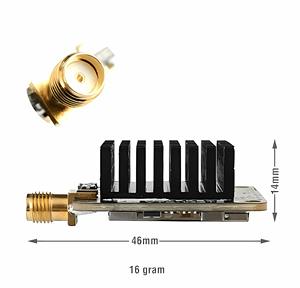 Émetteur vidéo VTX-1G3TE 1.2G 1.3GHz 2W 9CH avec protocole Tramp FPV pour drone longue portée avec antenne SMA - Product Image 4