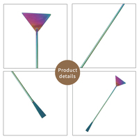 Kit d'outils de nettoyage d'aquarium Jusuo de luxe en acier inoxydable avec grattoir à sable carbonisé pour plantes et herbes aquatiques vivantes