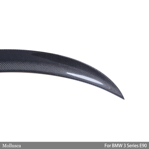 สปอยเลอร์หลังคาร์บอนไฟเบอร์ทรง P สำหรับรถ BMW ซีรีส์ 3 E90 4 ประตู/E90 M3 ปี 2004-2011 - Product Image 5