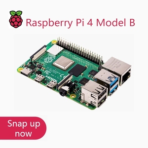 Kit de Placa de Desarrollo Oficial Original Raspberry <span class=keywords><strong>Pi</strong></span> 4 Modelo B, RAM de 2GB, 4GB, 8GB, CPU de 4 Núcleos a 1.5GHz, 3 Veces Más Rápido que el 3B+ - Product Image 1
