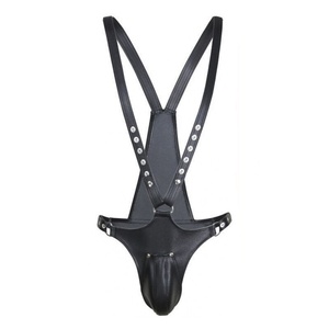 Kit de bondage en cuir Cokelife, jeu pour adultes fétichistes BDSM, équipement de bondage pour esclaves, noir réglable - Product Image 1