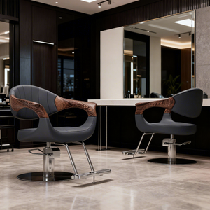 Sillón de Peluquería Hidráulico Reclinable y Elevable <span class=keywords><strong>para</strong></span> Salón de Belleza, Silla de Estilismo <span class=keywords><strong>para</strong></span> Mujeres, Silla de Barbería <span class=keywords><strong>para</strong></span> Peluquería - Product Image 1