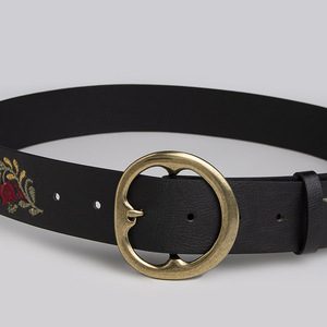 Vintage Embroidered PU Leather <strong>Women</strong> <strong>s</strong> <strong>Belt</strong> with Alloy Buckle -Fashion Casual Soft Waist <strong>Belt</strong> <strong>for</strong> Jeans &amp; <strong>Dress</strong> - Product Image 6