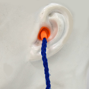 سدادات أذن ناعمة مضادة للماء سلك من السيليكون قابلة لإعادة الاستخدام سدادات أذن آمنة لحماية السمع عند السباحة سدادات أذن واقية - Product Image 6