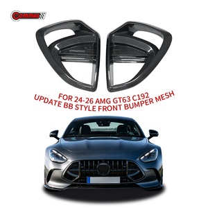 ชุดแต่งกระจังหน้าคาร์บอนไฟเบอร์แบบแห้ง BB Style สำหรับ Mercedes AMG GT63 C192 ของแท้แบบ Pre-Preg ขายส่ง - Product Image 1