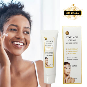 Crème COLLAGE Naturelle BLANCHE <span class=keywords><strong>EXTRA</strong></span> BLANCHISSANTE RAJEUNISSANTE HYDRATANTE Élimine les Taches Brunes et les Rougeurs - Product Image 2