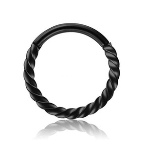 เครื่องประดับร่างกายทำจากสแตนเลส 316L |   แหวนเชื่อมต่อแบบเกลียวสำหรับเจาะร่างกายบริเวณกระดูกกั้นจมูก เฮลิกซ์ คอนช์ แทร็กัส ไดธ์ - Product Image 6