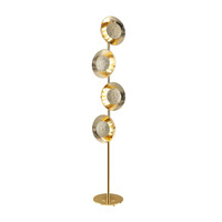 Lampadaires Art Design minimaliste chambre intelligente boule or chevet salon décor Led coin debout moderne lampadaires
