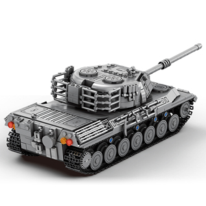 77038 Bloques de Construcción de Tanques, Ladrillos de Construcción de Modelos de Tanques Altamente Detallados, <span class=keywords><strong>Juguete</strong></span> Educativo de Ensamblaje DIY para Niños - Product Image 6