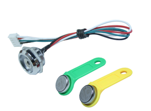 Liga De Zinco Durável 1 Fio <span class=keywords><strong>Dallas</strong></span> TM1990A-F5 <span class=keywords><strong>Key</strong></span> Probe 4 Linhas LED IButton Reader - Product Image 4