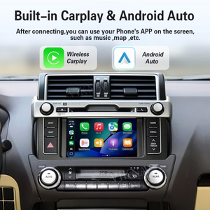 Boîtier décodeur Viknav Linux pour Toyota Prado 2014-2021, mise à niveau stéréo avec CarPlay sans fil et Android Auto, rétrofit d'écran OEM. - Product Image 6