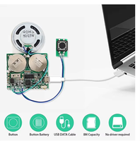Module sonore enregistrable personnalisé avec capteur de lumière pour cartes de vœux musicales DIY, boîtes cadeaux et créations en papier