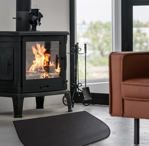 Tapis résistant au feu pour coussins de foyer de cheminée pour tapis de <span class=keywords><strong>protection</strong></span> de sol de poêle à <span class=keywords><strong>bois</strong></span> pour barbecue en plein air fumeur Double face ignifuge - Product Image 2