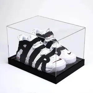 Boîte à chaussures de basket-ball transparente, en acrylique, nouvelle collection d'usine