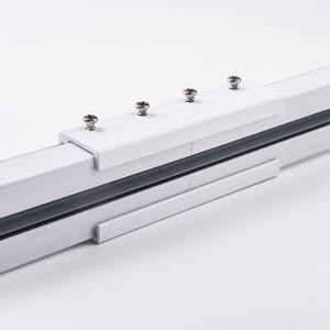 Système de <span class=keywords><strong>rail</strong></span> de <span class=keywords><strong>rideau</strong></span> motorisé électrique automatique en aluminium de haute qualité, silencieux, avec contrôle par WiFi et Bluetooth, pour la maison et le bureau - Product Image 5