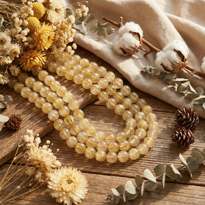 Wholesale Natural Beige <strong>Jade</strong> Beads Smooth Round Loose <strong>Stone</strong> for DIY Jewelry Making Bracelet Necklace (4/6/8/10mm) - Product Image 1