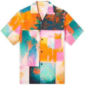 <span class=keywords><strong>Camicia</strong></span> hawaiana Casual da <span class=keywords><strong>uomo</strong></span> a maniche corte in <span class=keywords><strong>lino</strong></span> Casual personalizzata in europa - Product Image 4