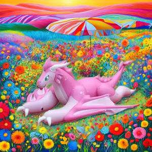 <span class=keywords><strong>Ballon</strong></span> gonflable en PVC Dragon rose personnalisé de haute qualité pour la collection - Product Image 2