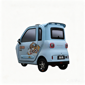 <span class=keywords><strong>Moto</strong></span> électrique à <span class=keywords><strong>3</strong></span> <span class=keywords><strong>roues</strong></span> pour adultes avec carrosserie fermée, puissance de 1200 W et tension de 60 V - Product Image 2