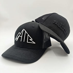 Gorra Trucker de 6 Paneles con Diseño Espigado, Bordado Richardson 112, Personalizada, Estilo Hip Hop, Informal, Transpirable, para Viajes - Product Image 4