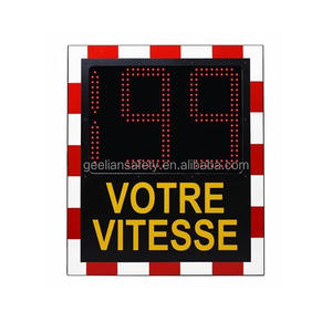 Signe de vitesse <span class=keywords><strong>Radar</strong></span> Signe de vitesse LED LCD <span class=keywords><strong>Radar</strong></span> électrique <span class=keywords><strong>Radar</strong></span> de vitesse de <span class=keywords><strong>voiture</strong></span> - Product Image 4