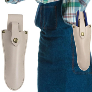 In stock PU <b>leather</b> waist-mounted garden scissors sheath, pliers sheath, scissors storage bag, <b>tool</b> bag, trimming pliers bag - Product Image 3