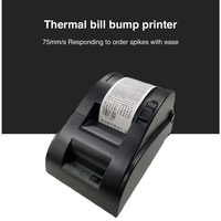 Imprimante thermique portable personnalisée Hui Wei 58 mm USB/Interface Garantie 1 an Couleur noire Mobile en stock
