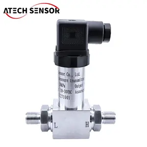 Atech 4-20ma Flow Air Hvac Differential Micro Sensor Pressure Transmitter For Medical Aerodynamic Hydraulic Pneumatic Equipment