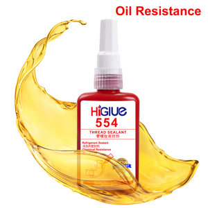 Adhésif anaérobie 554 rouge, scellant de filetage résistant aux solvants, pour applications à haute température <span class=keywords><strong>et</strong></span> conduites chimiques - Product Image 6