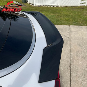 Convient pour Kia K5 2021-2024, aileron de coffre style R, noir brillant - Product Image 2