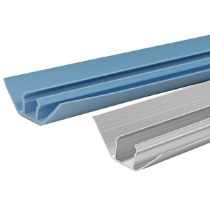 Coins décoratifs anti-corrosion à l'atelier Plinthe courbée en alliage d'aluminium pour atelier de purification - Product Image 1