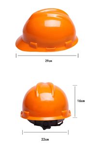 V 형 작업 안전 헬멧 산업 건설 하드 모자 스마트 안전 기능 - Product Image 2