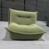 Canapé modulaire sectionnel moderne en tissu, sans accoudoirs, pour salon, appartement, hôtel, rempli, compression sous vide