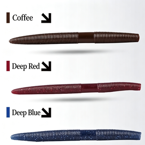 Appât souple en plastique Aotuo, directement du fabricant, leurre bionique en forme de ver sans hameçons pour la pêche à la truite en rivière - Product Image 3