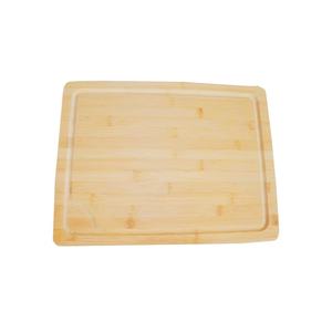 Tabla de Cortar de Bambú Rectangular de 42x32x3cm para Cocina, para Cortar Carne y Verduras - Product Image 1
