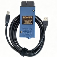 Version Commerce Extérieur HEX NET Wi-Fi USB VCDS pour COM 263, compatible avec les véhicules Audi et Seat 9-16V, outil de diagnostic automobile