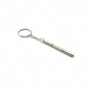 Destornillador 3 en 1 para teléfono, reloj, reparación de anteojos, Kit de destornillador con llavero, herramientas manuales portátiles, Estrella cruzada - Product Image 1