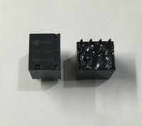 Relé Automotriz Hongfa HFKF122ZSPT Equivalente a ACJ5212 12V DC 10 Pines Doble Contacto Relé de Potencia Automotriz para Sistema Eléctrico de Automóviles