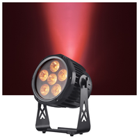 IP65 LED Mini 6X18W RGBWA + UV 6in1 extérieur étanche scène Par lumière DMX512 pour salle de mariage DJ TV
