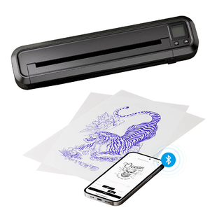 Impresora <span class=keywords><strong>de</strong></span> Tatuajes sin Tinta Kissure MHT500 con Pantalla Digital, Máquina <span class=keywords><strong>de</strong></span> Patrones Térmicos, Imagen Sombreada Imprimible, Impresora Inalámbrica Bluetooth - Product Image 6